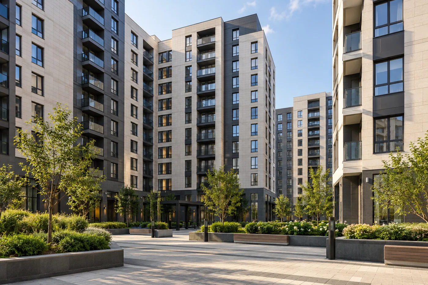 Демонстрационное изображение: Жилой комплекс «Квартал»